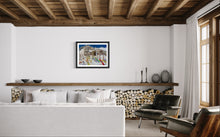 Load image into Gallery viewer, The Chez Croux in Courmayeur with Monte Bianco Painting