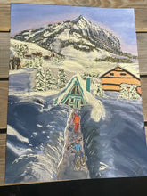 Load image into Gallery viewer, The Shovelling Snow in Mt Crested Butte Print