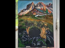 Load and play video in Gallery viewer, The Geisleralm Painting