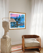 Load image into Gallery viewer, Zermatt at Dusk #2 Soft Pastels Painting