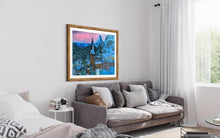 Load image into Gallery viewer, Zermatt at Dusk #2 Soft Pastels Painting