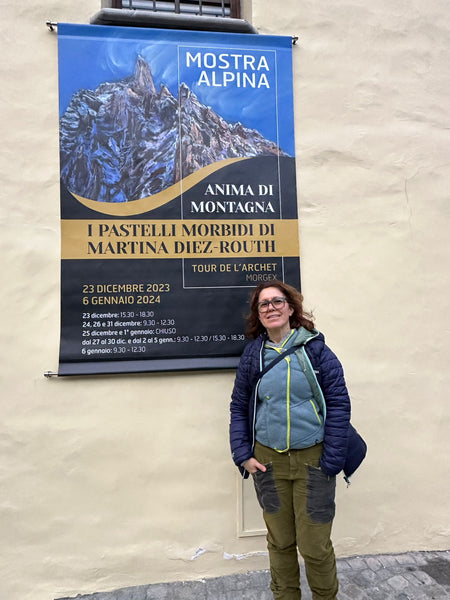 My Solo Exhibition "Anima di Montagna" at La Tour de l'Archet has Finished.