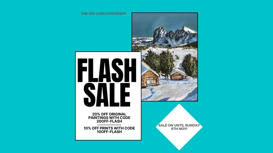 Flash Sale on Original Artworks & Prints until this Sunday 6th November