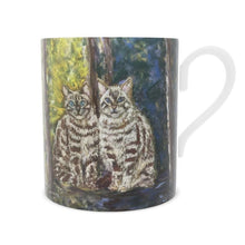 Load image into Gallery viewer, Ari and Nisha in the Outdoors Bone China large mug
