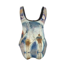 Load image into Gallery viewer, Downhill Skiers in Aosta Valley One-Piece Swimsuit
