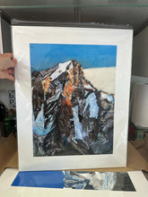 Load image into Gallery viewer, Limited Edition Giclée Print of Grandes Jorasses in different sizes
