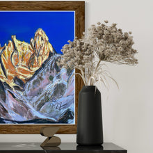 Load image into Gallery viewer, Aiguilles de Chamonix Soft Pastels Painting
