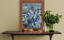 Load image into Gallery viewer, Aiguille Noire de Peuterey Soft Pastels Painting
