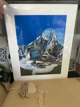 Load image into Gallery viewer, Limited Edition Giclée Prints of Aiguille des Drus &amp; Aiguille Verte
