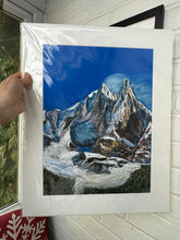 Load image into Gallery viewer, Limited Edition Giclée Prints of Aiguille des Drus &amp; Aiguille Verte
