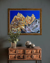 Load image into Gallery viewer, Aiguilles de Chamonix Soft Pastels Painting
