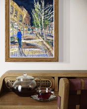Load image into Gallery viewer, The Mall in Aspen Pastel Painting
