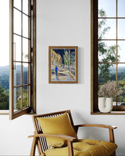Load image into Gallery viewer, The Mall in Aspen Pastel Painting
