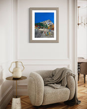 Load image into Gallery viewer, Banff and Cascade Mountain Soft Pastels Painting
