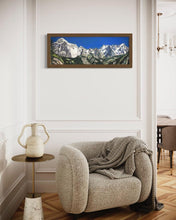 Load image into Gallery viewer, Catena di Monte Bianco Soft Pastels Painting
