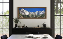 Load image into Gallery viewer, Catena di Monte Bianco Soft Pastels Painting
