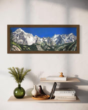 Load image into Gallery viewer, Catena di Monte Bianco Soft Pastels Painting
