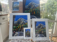 Load image into Gallery viewer, Limited Edition of Giclee Prints of Monte Bianco from SS26 near Morgex in different sizes
