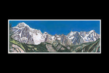 Load image into Gallery viewer, Limited Edition of Ten Giclee Prints of Catena di Monte Bianco in two sizes.
