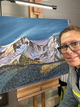 Load image into Gallery viewer, Mount Sopris Soft Pastels Painting
