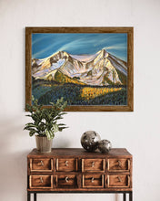 Load image into Gallery viewer, Mount Sopris Soft Pastels Painting
