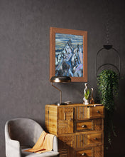 Load image into Gallery viewer, Aiguille Noire de Peuterey Soft Pastels Painting
