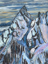 Load image into Gallery viewer, Aiguille Noire de Peuterey Soft Pastels Painting
