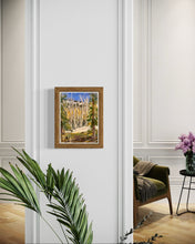 Load image into Gallery viewer, Aspens from the Timberline Condominium Plein Air Soft Pastels Painting
