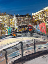 Load image into Gallery viewer, Blackheath Village Plein Air Soft Pastels Painting
