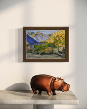 Load image into Gallery viewer, A horse in the Morgex Valley Watercolours Painting
