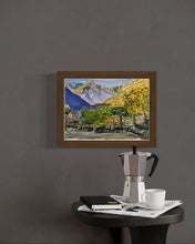 Load image into Gallery viewer, A Horse in the Morgex Valley Soft Pastels Painting
