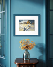 Load image into Gallery viewer, Chasing the Calf – Watercolour Study
