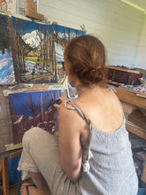 Load image into Gallery viewer, The View from Challancin to Morge 2 Pastel Painting
