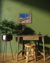 Load image into Gallery viewer, The View from Challancin to Morge 2 Pastel Painting
