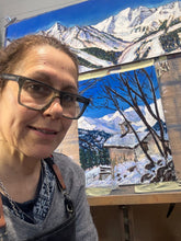 Load image into Gallery viewer, Chapel in Pila Pastel Painting

