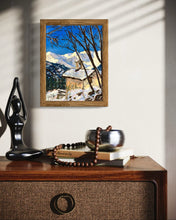 Load image into Gallery viewer, Chapel in Pila Pastel Painting
