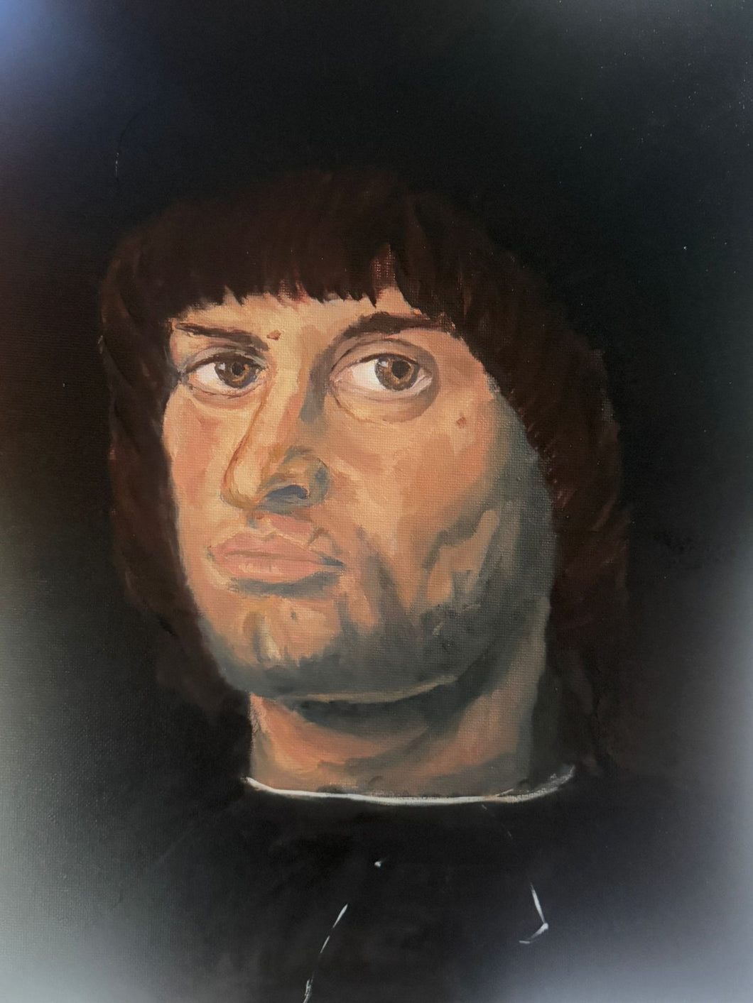 🎨 Study After “Il Condottiere” — Antonello da Messina