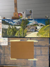 Load image into Gallery viewer, View from the Almhof Hotel, Drei Zinnen
