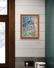 Load image into Gallery viewer, Frosty Flowers Watercolours Painting
