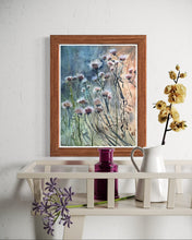 Load image into Gallery viewer, Frosty Flowers Watercolours Painting
