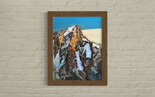 Load image into Gallery viewer, Grandes Jorasses Soft Pastel Painting
