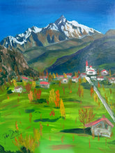 Load image into Gallery viewer, The View from Tsantamerla towards La Salle Oil Painting
