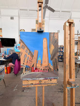 Load image into Gallery viewer, Le Due Torri in Bologna – Original Oil Painting
