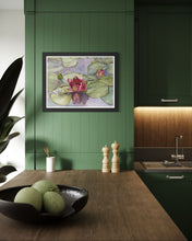 Load image into Gallery viewer, Lily Pad Study — Watercolour on Paper
