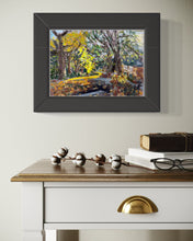 Load image into Gallery viewer, Manor House Gardens #2 in Autumn Soft Pastels Plein Air Painting
