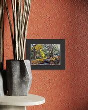 Load image into Gallery viewer, Manor House Gardens #2 in Autumn Soft Pastels Plein Air Painting
