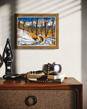 Load image into Gallery viewer, The view from the path between Challancin and Morge Pastel Painting
