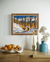Load image into Gallery viewer, The view from the path between Challancin and Morge Pastel Painting

