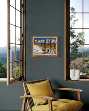 Load image into Gallery viewer, The view from the path between Challancin and Morge Pastel Painting
