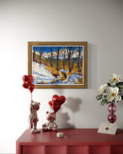 Load image into Gallery viewer, The view from the path between Challancin and Morge Pastel Painting
